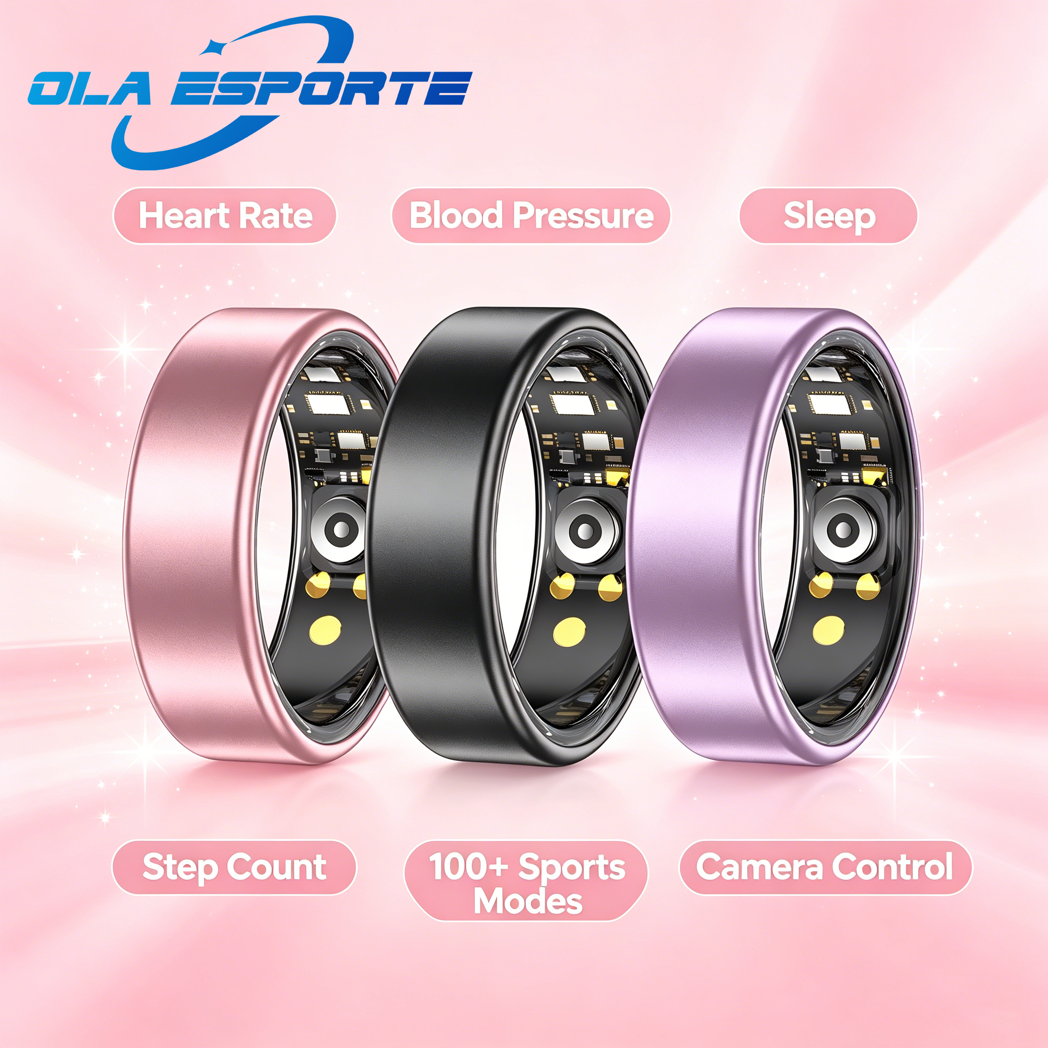 Smart Home Trainer - All Size（6-14） Smart Ring for Women