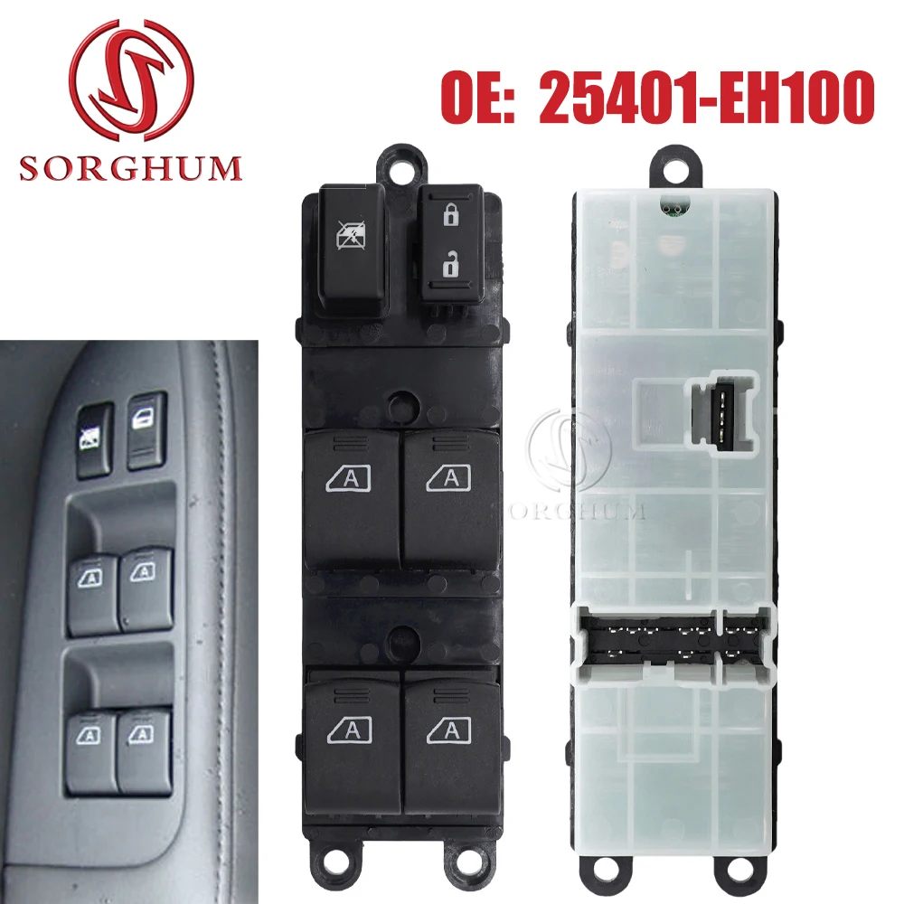 Smart Light Switch - Front Left Driver Power Window Control
