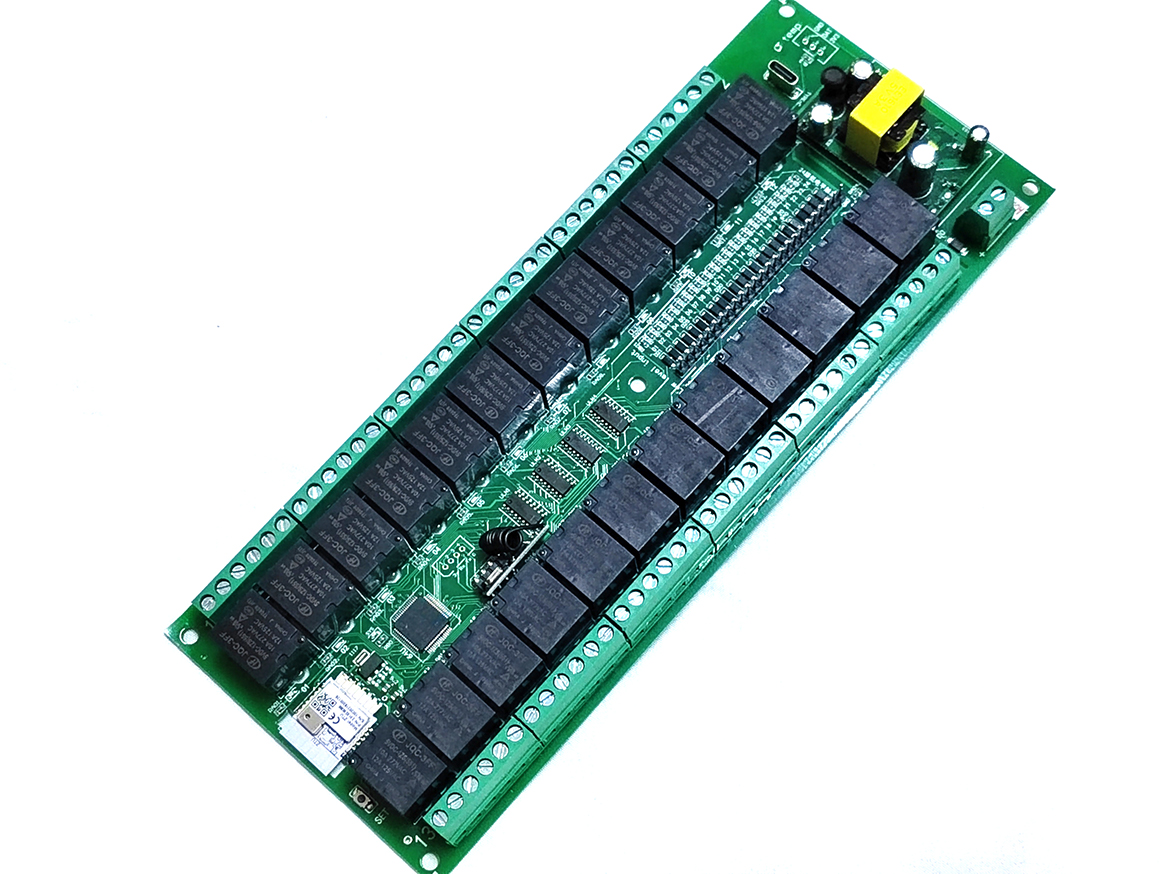 Smart Home Button - Relay Switch Module 24 Channel Works