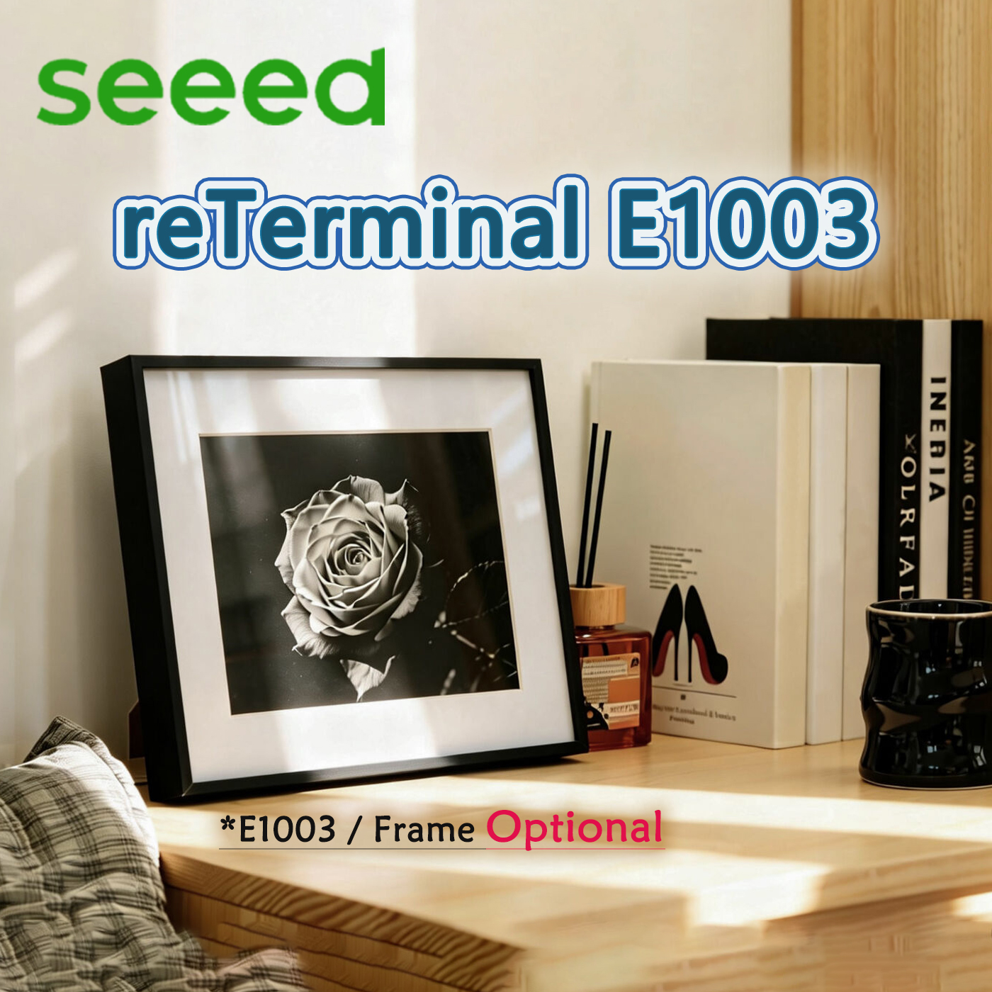 Smart Home Dashboard Ui - ReTerminal E1003 10.3inch Touch EPaper Display