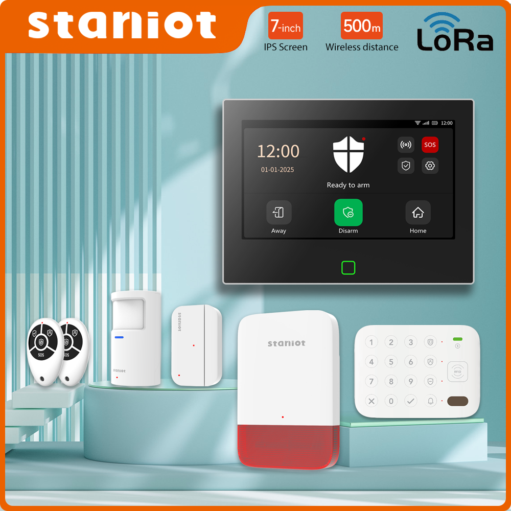 Smart Home Kits - Staniot 7inch Lora Protection Kit WiFi