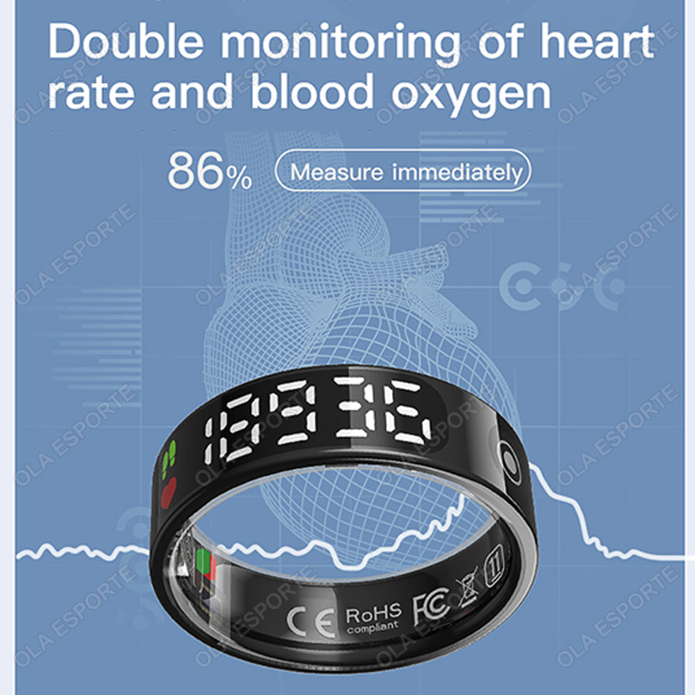 SR08 Smart Ring with Charging  - огляд і ціна Smart Home Trainer
