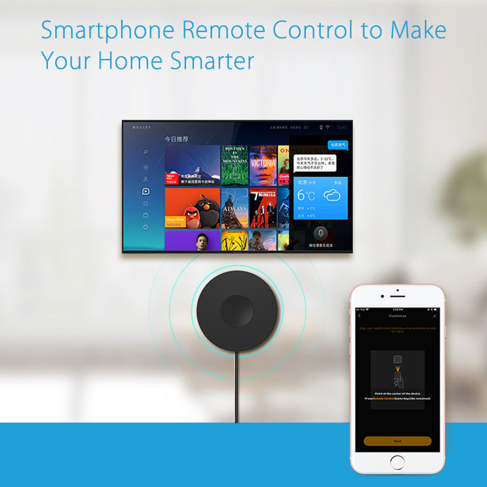 Tuya WiFi IR Remote For Smart  - огляд і ціна Smart Home Improvement