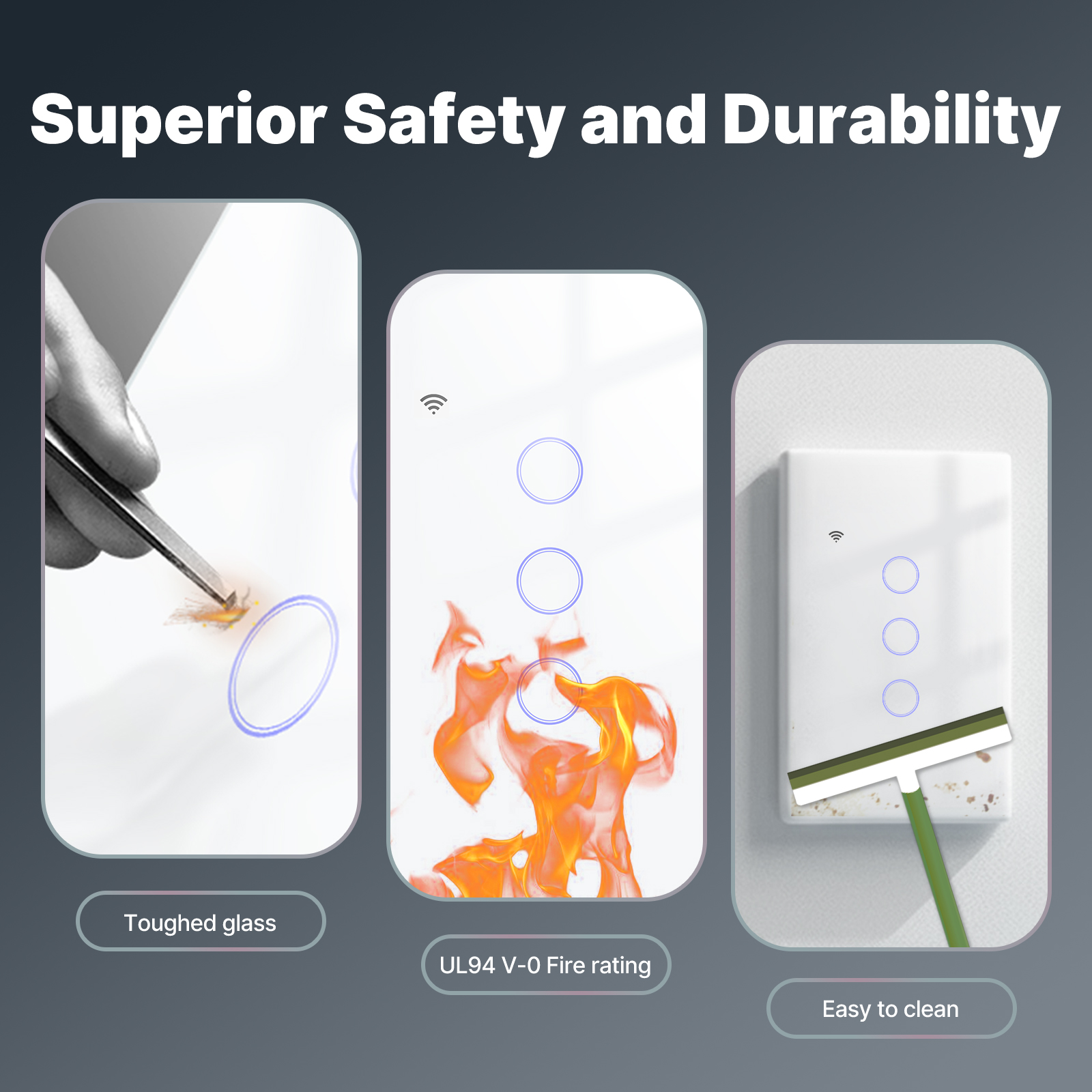 MOES Tuya WiFi Smart Light Swi - огляд і ціна Smart Home Button