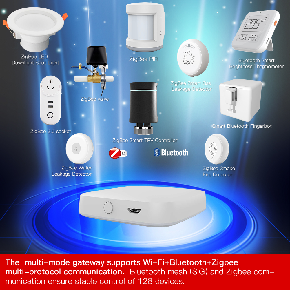MOES Multi-mode Smart Gateway  - огляд і ціна Smart Home Voice Assistant