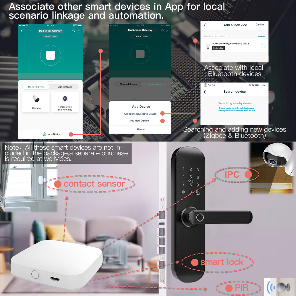 MOES Multi-mode Smart Gateway  - огляд і ціна Smart Home Voice Assistant