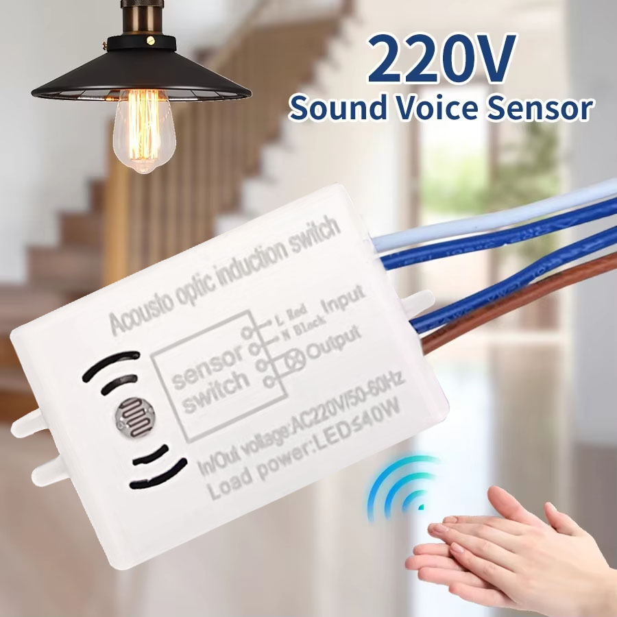 Sound Voice Sensor Switch Smar - огляд і ціна Smart Home Improvement