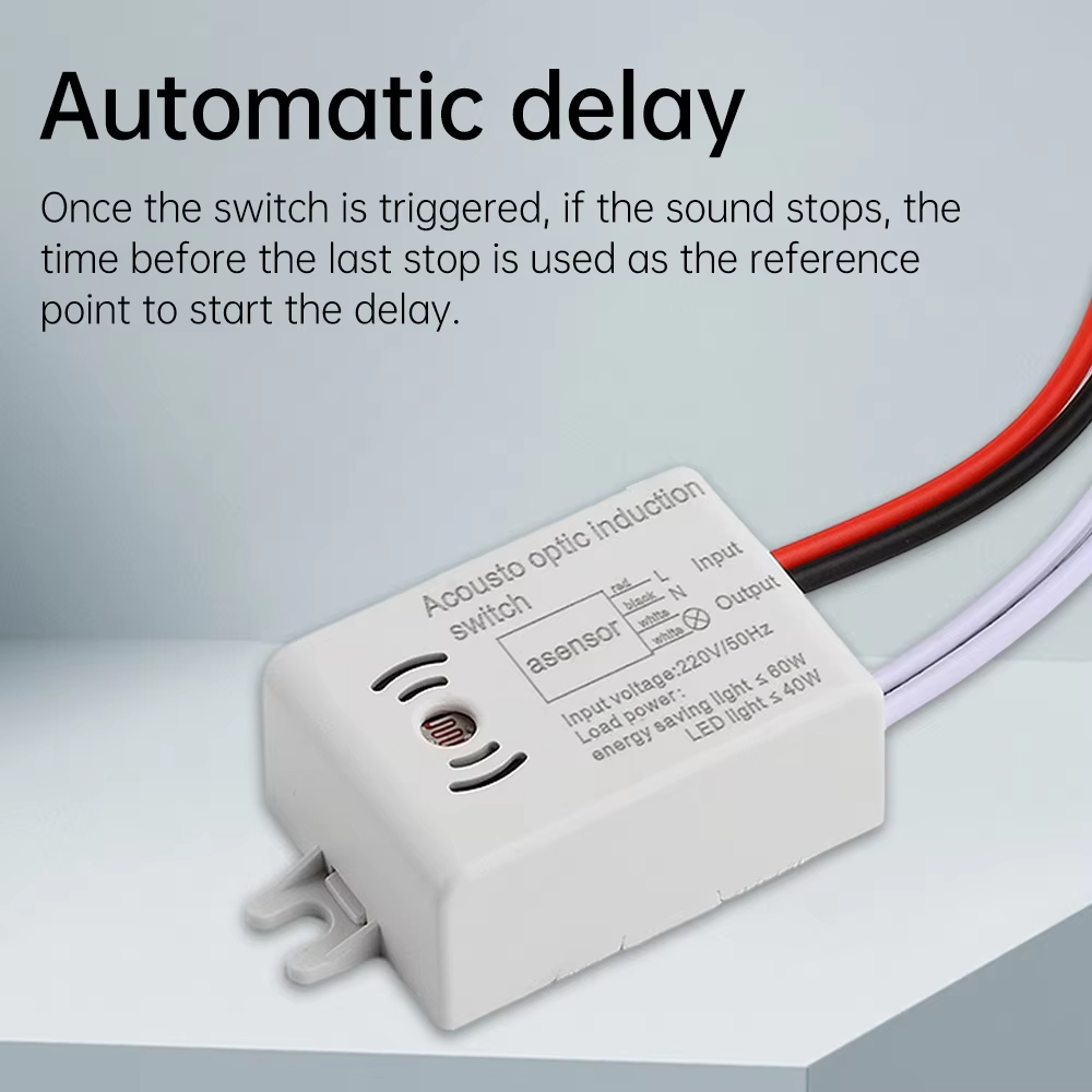 Sound Voice Sensor Switch Smar - огляд і ціна Smart Home Improvement