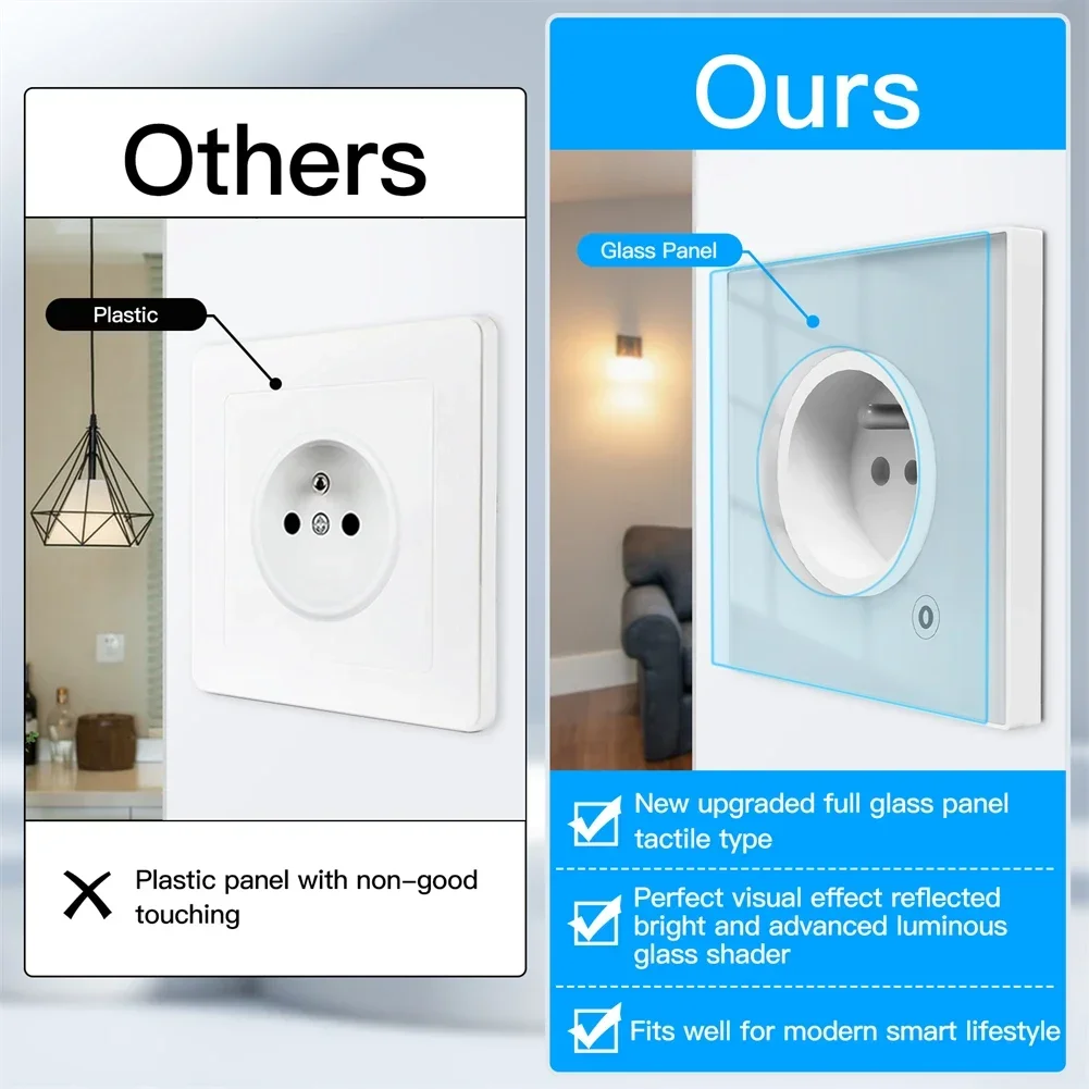 Moes ZigBee Wall Socket WIFI S - огляд і ціна Smart Home Voice Assistant