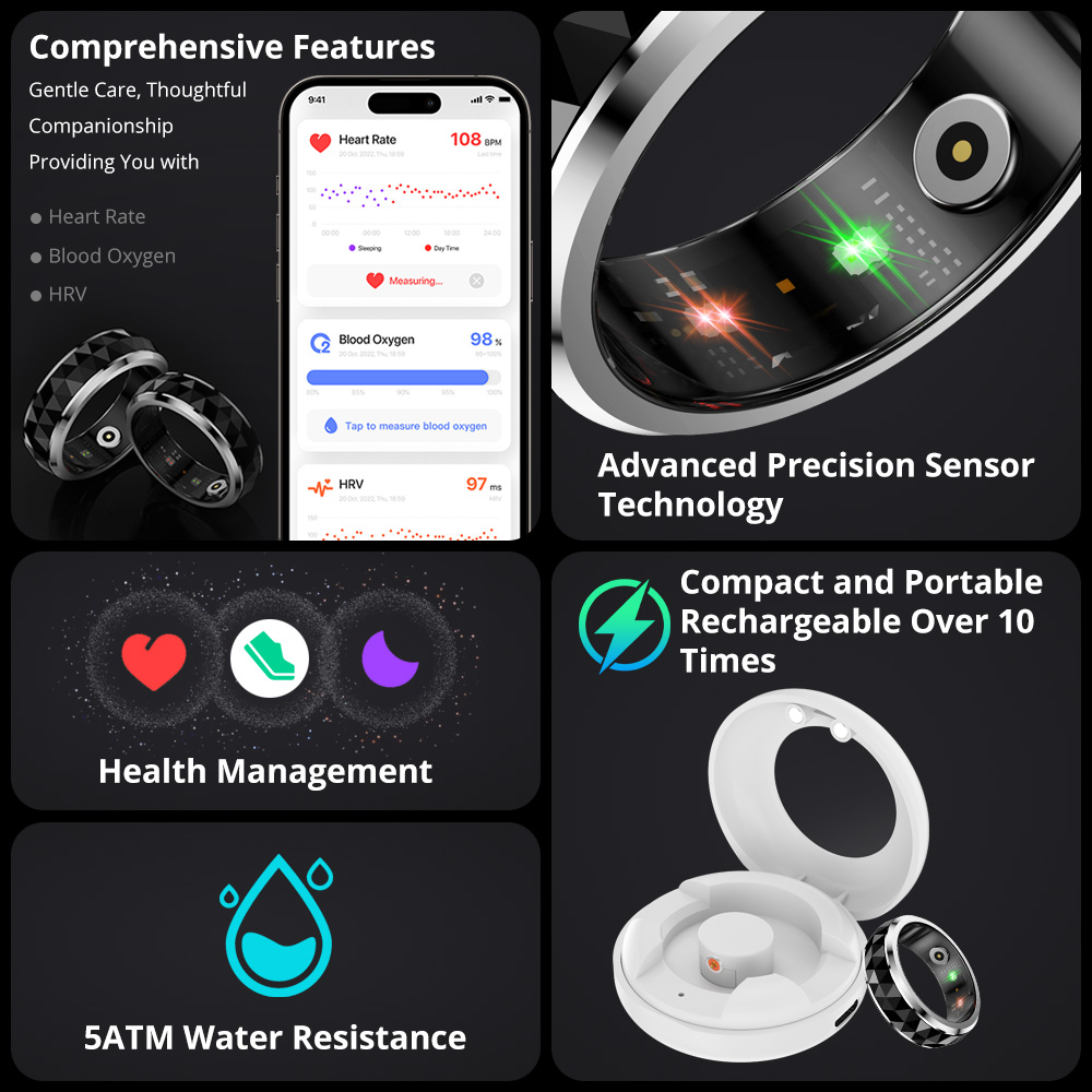 2024 COLMI R11 Smart Ring, Fid - огляд і ціна Smart Home Trainer