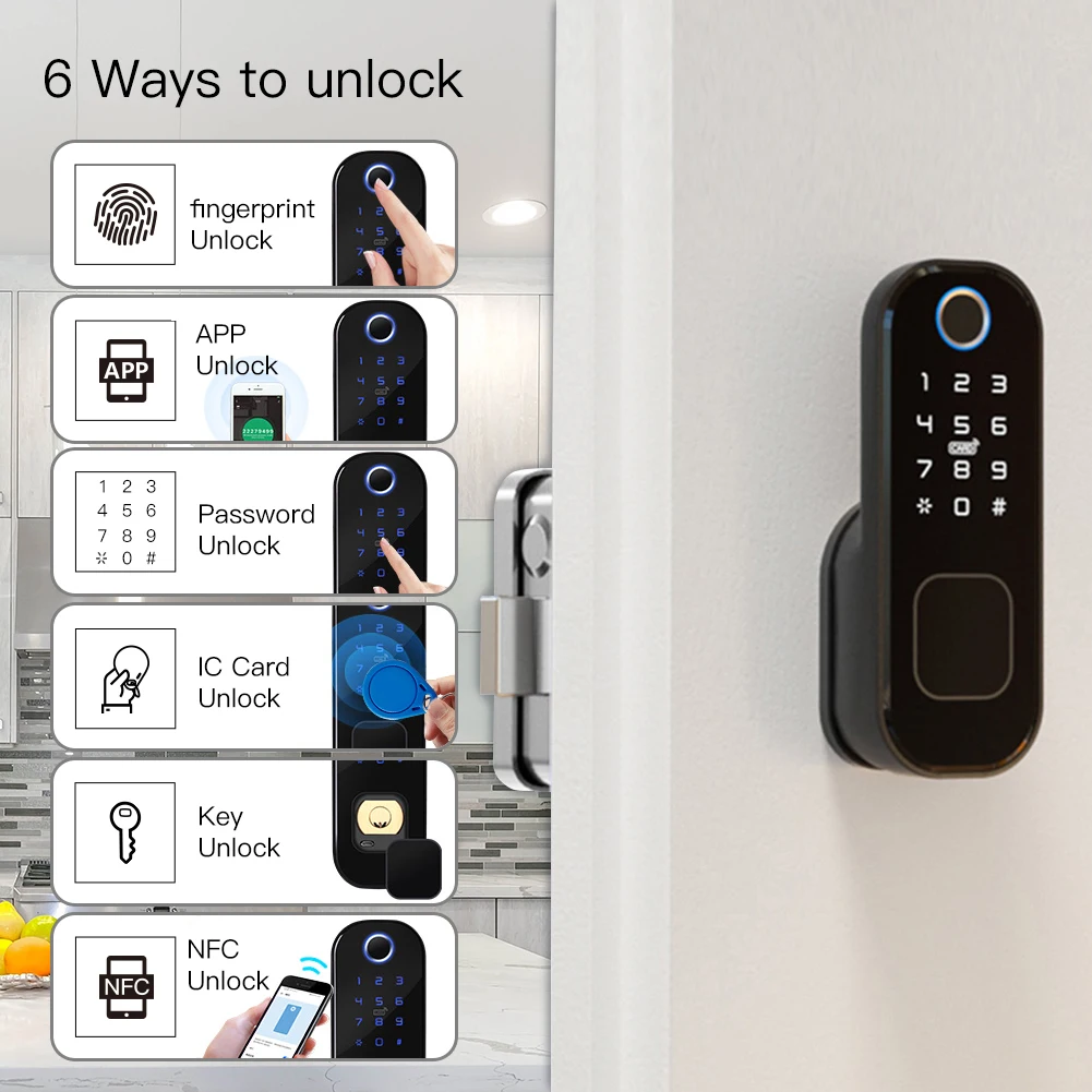 MOES WiFi Tuya Smart Lock Door - огляд і ціна Smart Home Hotel
