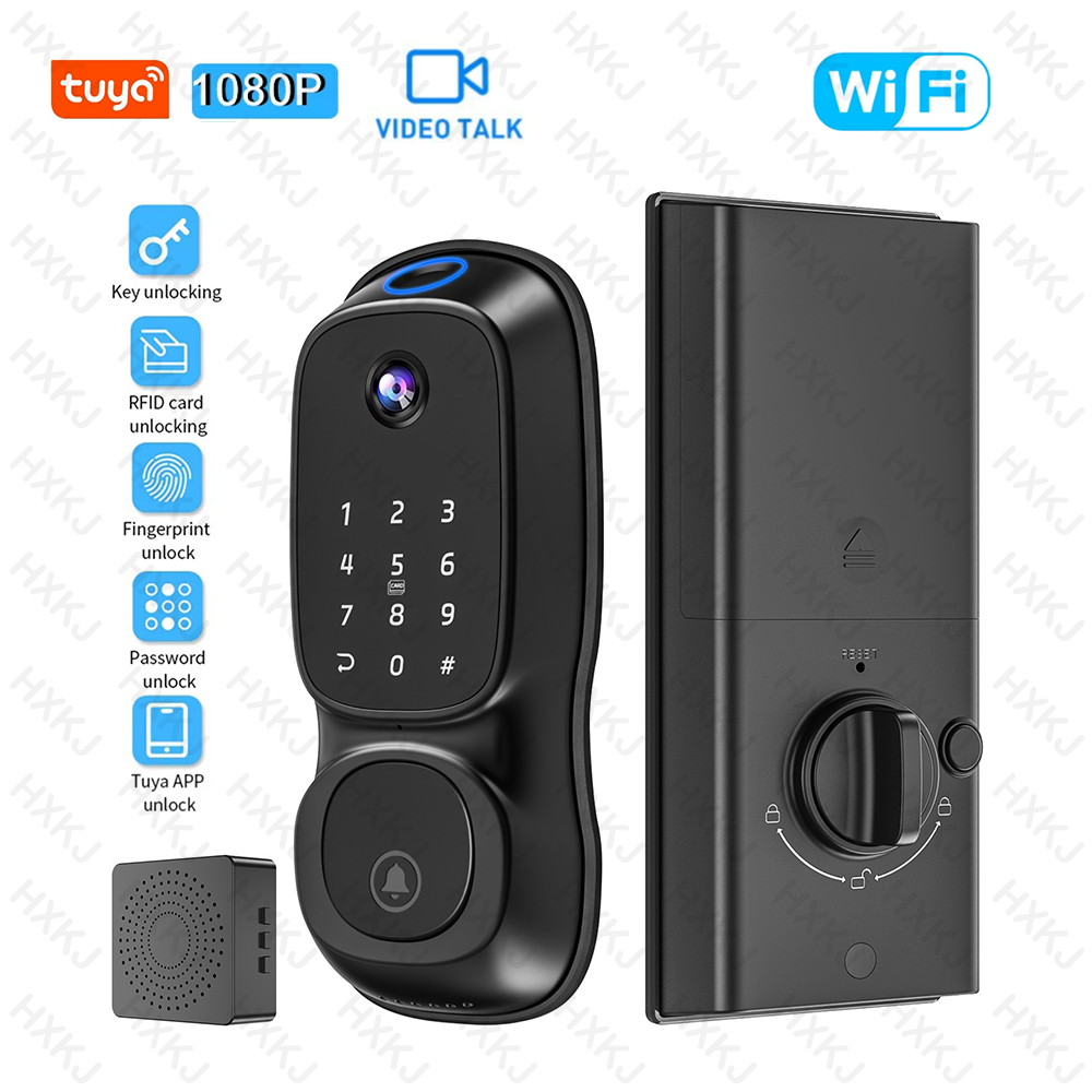 Tuya Wifi Smart Door Lock ‎Cam - огляд і ціна Smart Door Lock