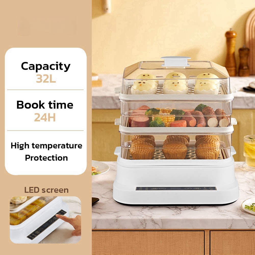 32L Smart Electric Steamer - 3 - огляд і ціна Smart Home Kitchen