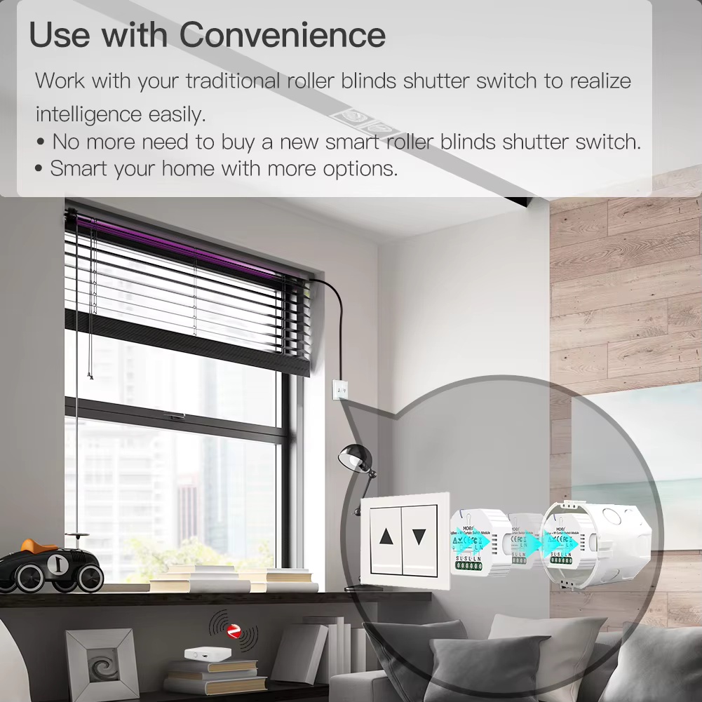 MOES ZigBee Smart RF433 Curtai - огляд і ціна Smart Home Button