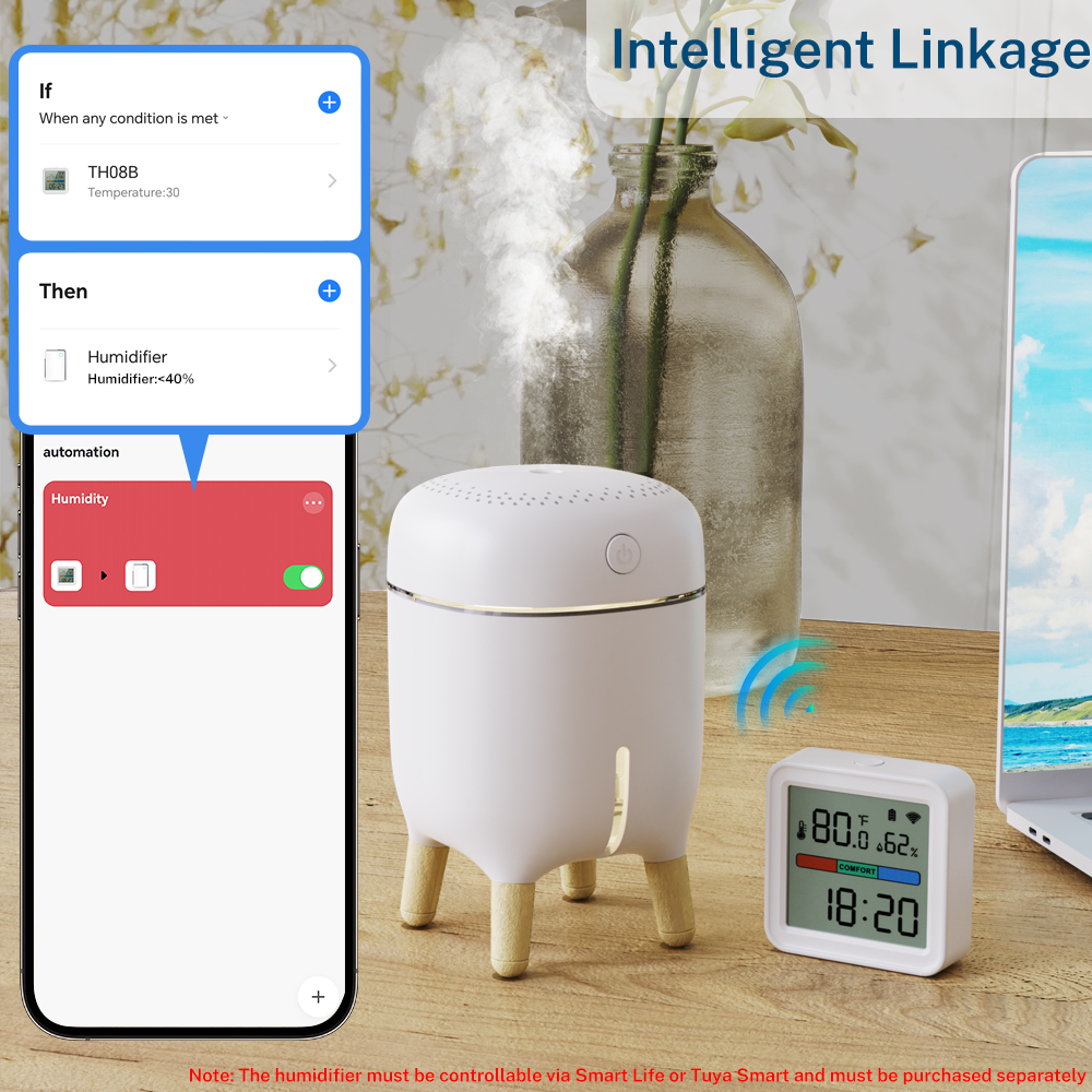 Tuya New WiFi Temperature Humi - огляд і ціна Smart Home Google