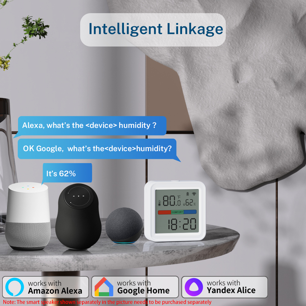 Tuya New WiFi Temperature Humi - огляд і ціна Smart Home Google