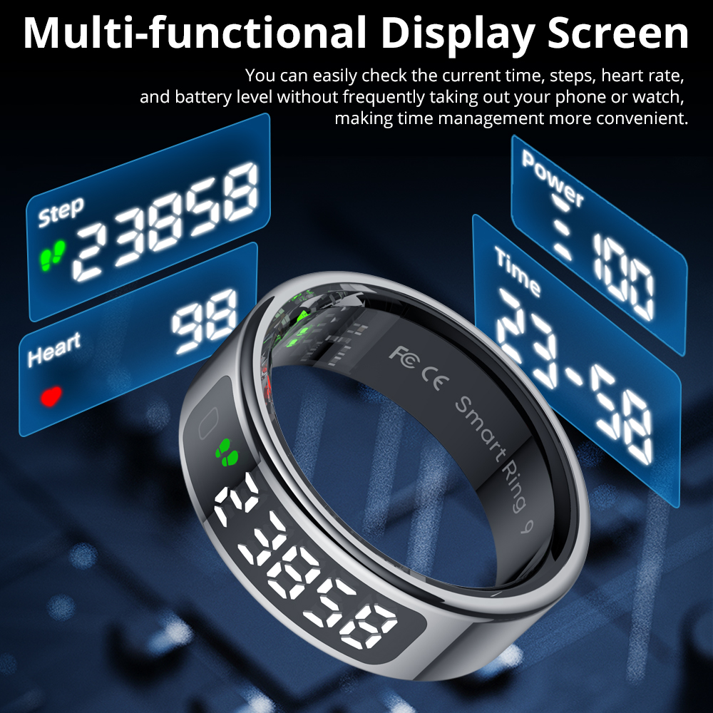 COLMI R12 Smart Ring with Disp - огляд і ціна Smart Home Trainer