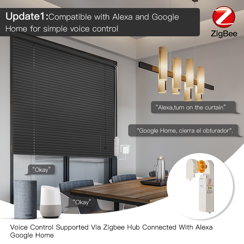 MOES ZigBee Smart DIY Motorize - огляд і ціна Curtain Motor