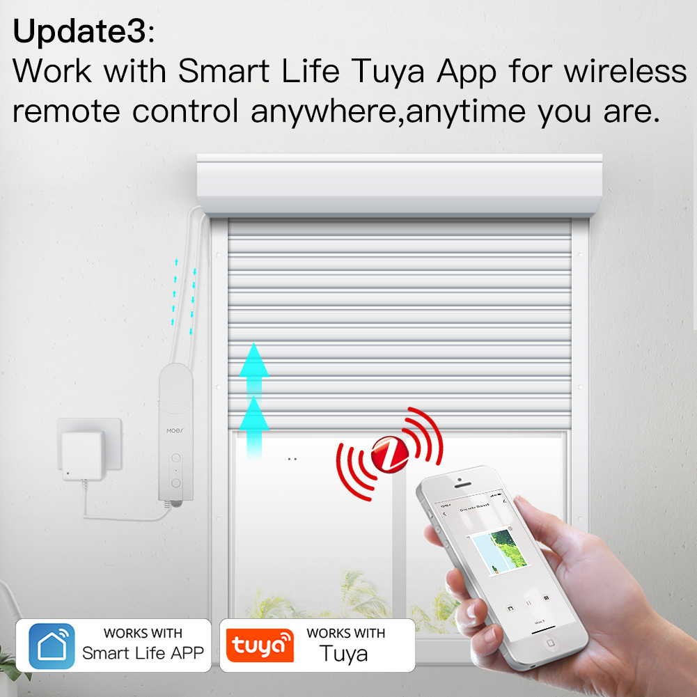 MOES ZigBee Smart DIY Motorize - огляд і ціна Curtain Motor