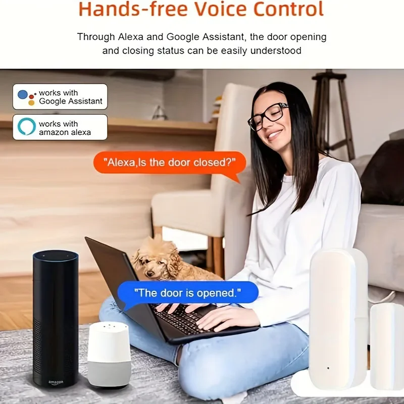 Work With Tuya ZigBee 3.0 Door - огляд і ціна Smart Home Voice Assistant