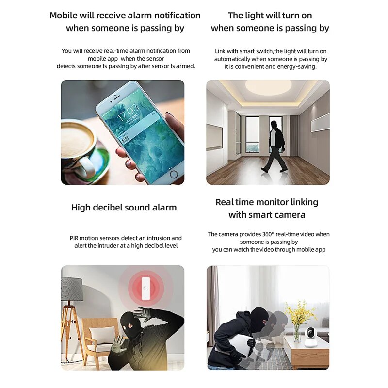 Tuya WiFi Zigbee PIR Motion Se - огляд і ціна Smart Home Outdoor