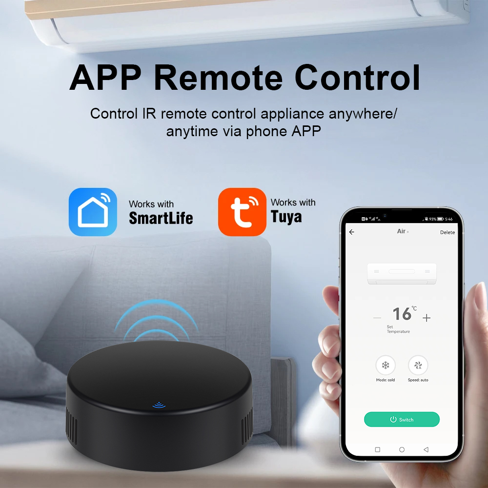 Tuya WiFi RF IR Remote Control - огляд і ціна Smart Home Voice Assistant