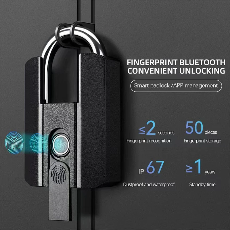 Smart Fingerprint Padlock TTLo - огляд і ціна Smart Door Lock