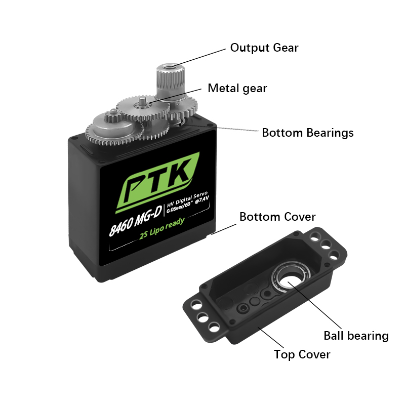 PTK 8460 MG-D9gDigital servo M - огляд і ціна Curtain Motor