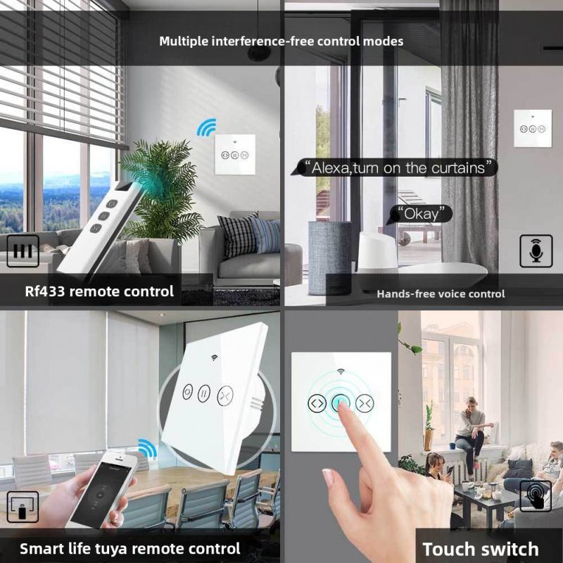 WiFi Curtain Switch - Tuya App - огляд і ціна Curtain Motor
