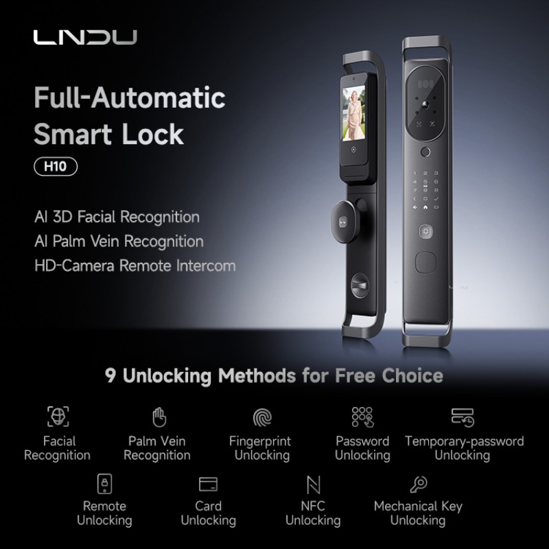 【2026】LNDU H10 Visual Dual Cam - огляд і ціна Smart Door Lock