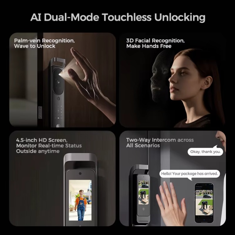 【2026】LNDU H10 Visual Dual Cam - огляд і ціна Smart Door Lock