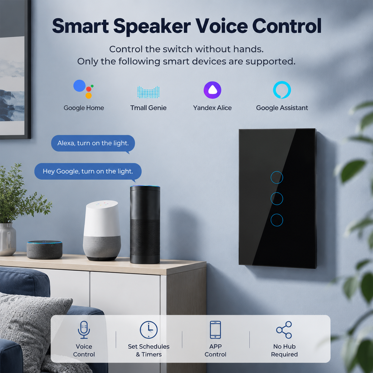 Tuya Zigbee Smart Switch US St - огляд і ціна Smart Light Switch