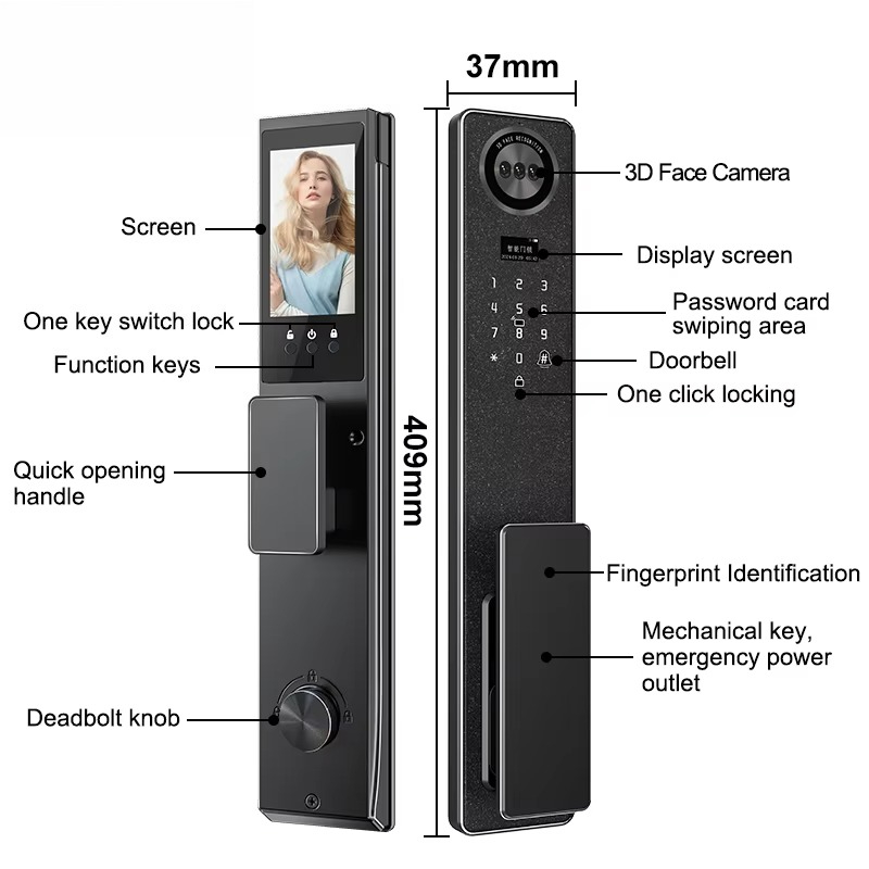 Tuya WiFi Smart Door Lock, Hom - огляд і ціна Smart Door Lock