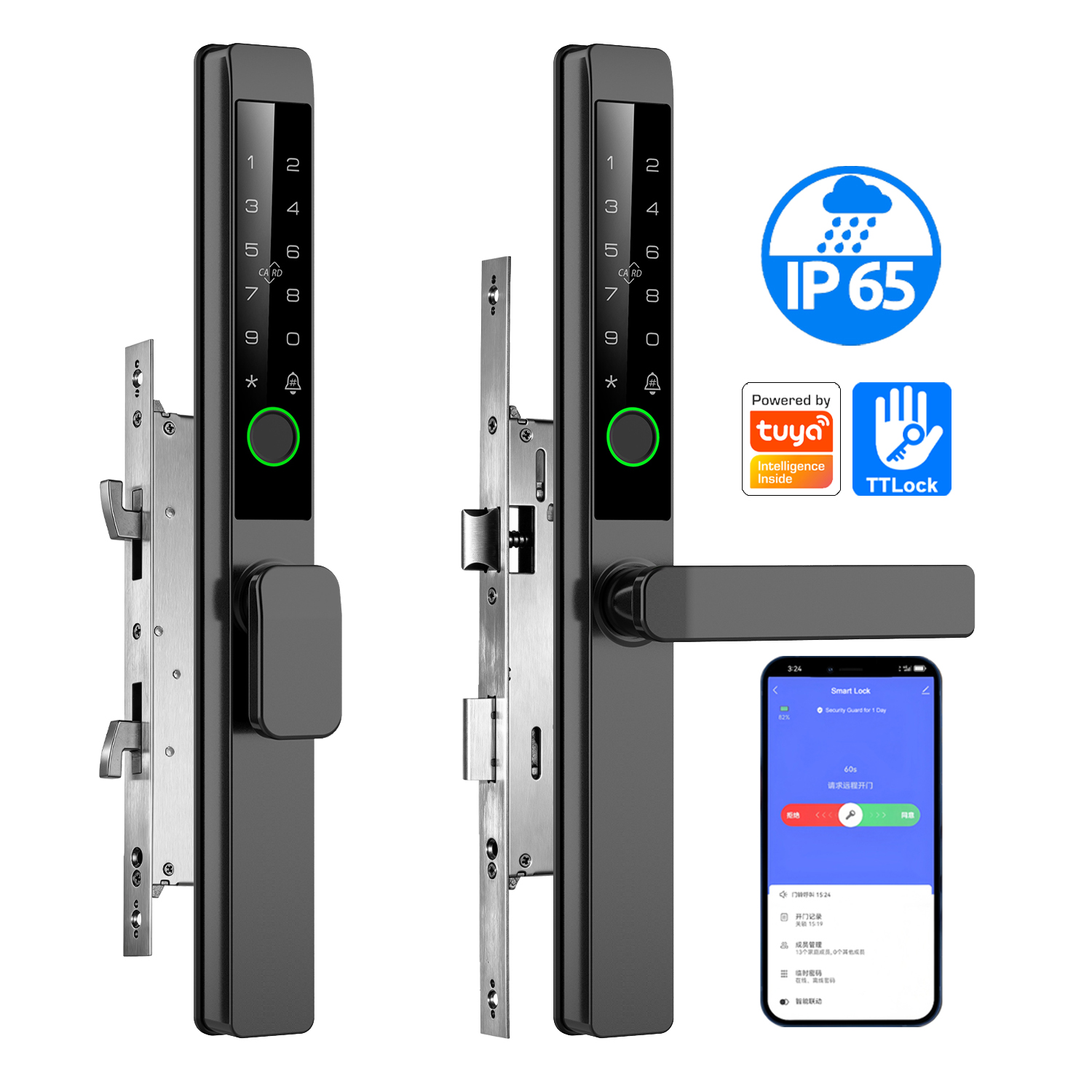 Tolink Key Card Password Tuya  - огляд і ціна Smart Door Lock