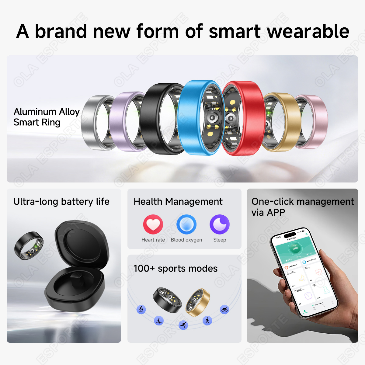 All Size（6-14） Smart Ring for  - огляд і ціна Smart Home Trainer
