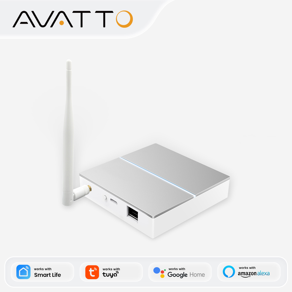 AVATTO Tuya ZigBee Gateway wit - огляд і ціна Smart Home Hub Matter