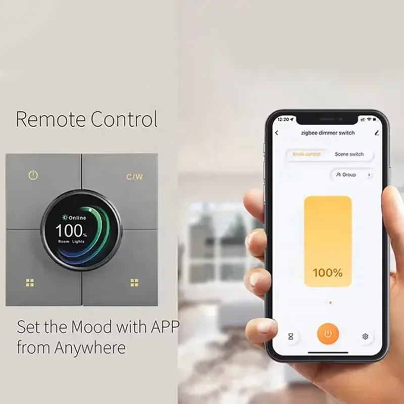 In stock Tuya Smart Home CW Di - огляд і ціна Smart Light Switch