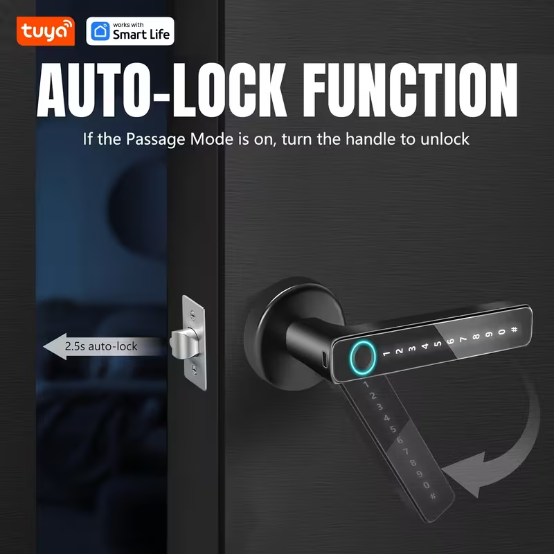 Tuya Smart 5‑in‑1 Fingerprint  - огляд і ціна Smart Home Hotel