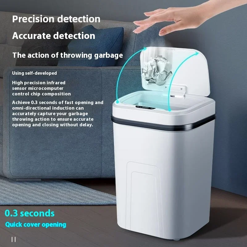 15L Smart Trash Can Automatic  - огляд і ціна Smart Home Kitchen