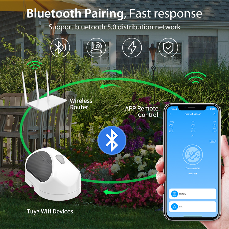 WiFi Rain Sensor Rainfall Dura - огляд і ціна Smart Home Outdoor