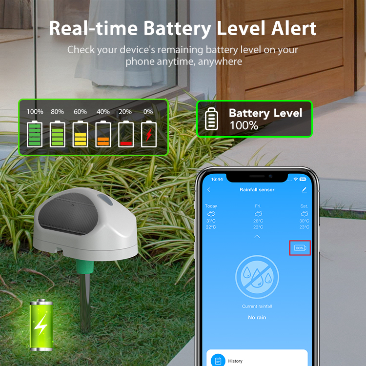 WiFi Rain Sensor Rainfall Dura - огляд і ціна Smart Home Outdoor