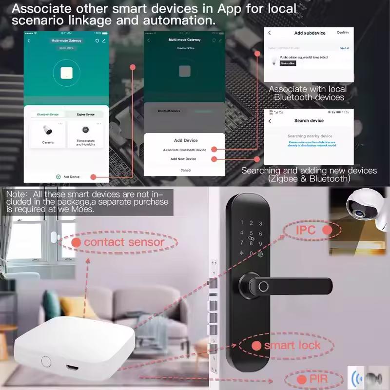 MOES Tuya ZigBee3.0 Smart Hub, - огляд і ціна Smart Home Hub Matter