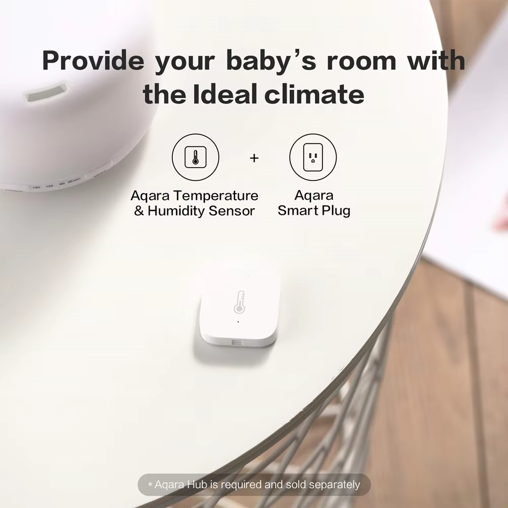 Aqara Temperature Sensor Smart - огляд і ціна Smart Home Yeelight