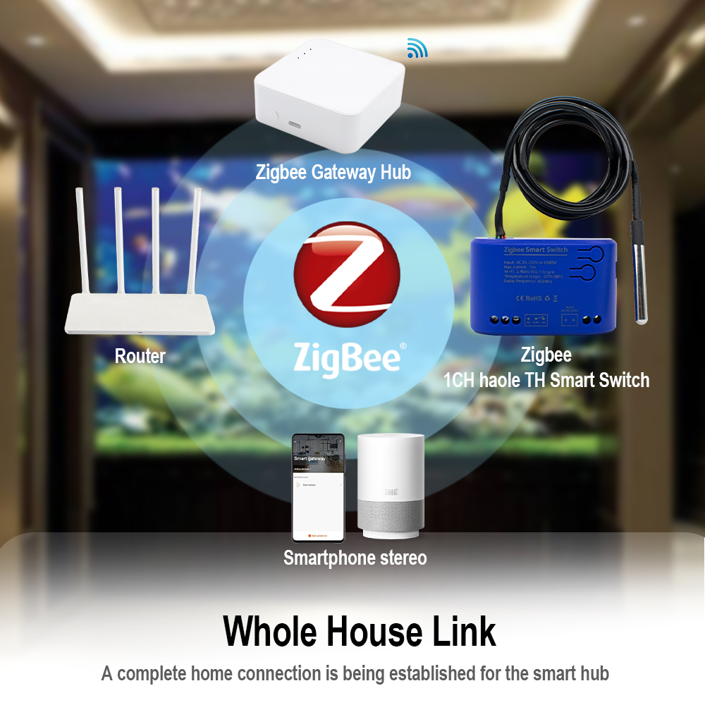 Zigbee Temperature Smart Switc - огляд і ціна Smart Home Button