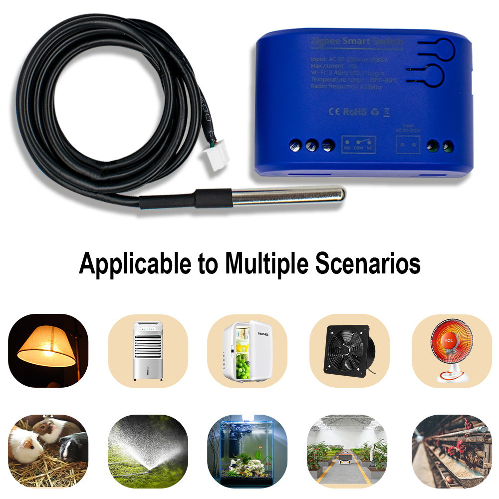 Zigbee Temperature Smart Switc - огляд і ціна Smart Home Button