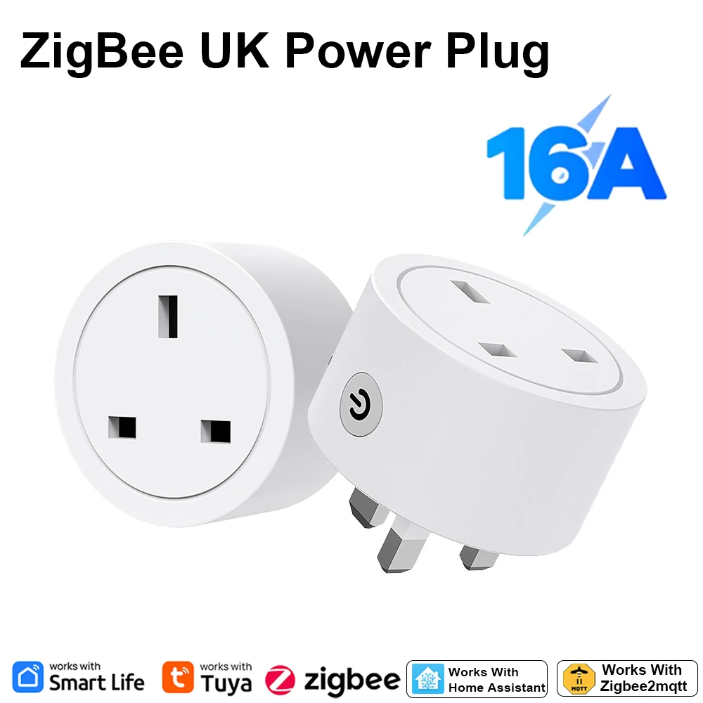 Zigbee Smart Plug 16A UK Socke - огляд і ціна Smart Home Matter