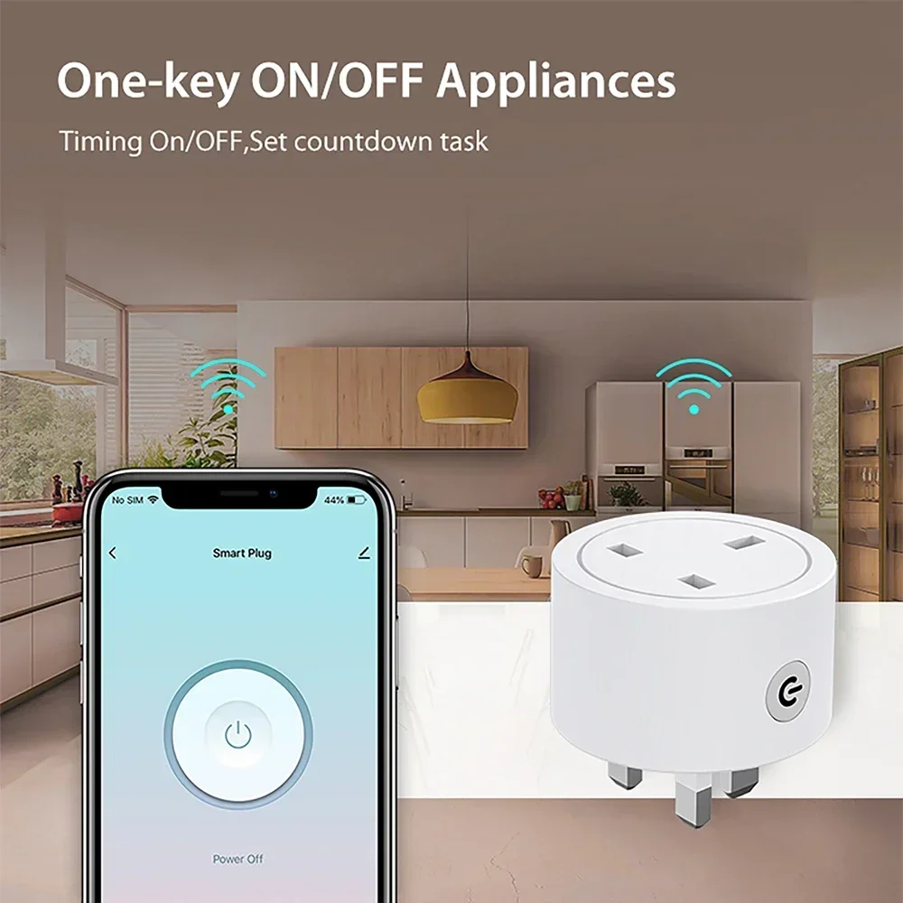 Zigbee Smart Plug 16A UK Socke - огляд і ціна Smart Home Matter