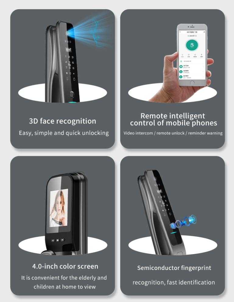 Tuya Fully Automatic Smart Doo - огляд і ціна Smart Door Lock
