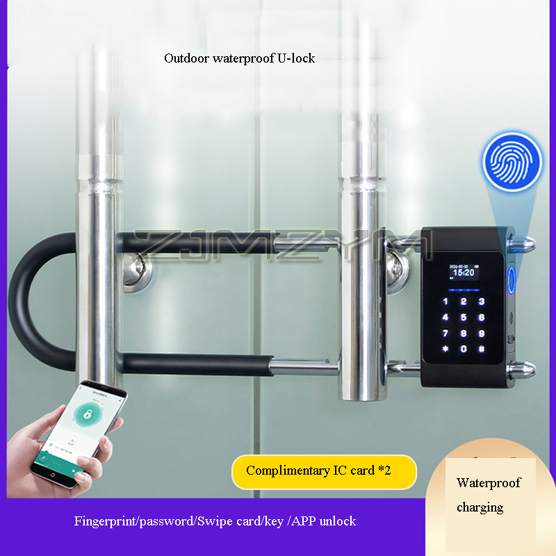 Fingerprint U-Type Lock Electr - огляд і ціна Smart Door Lock