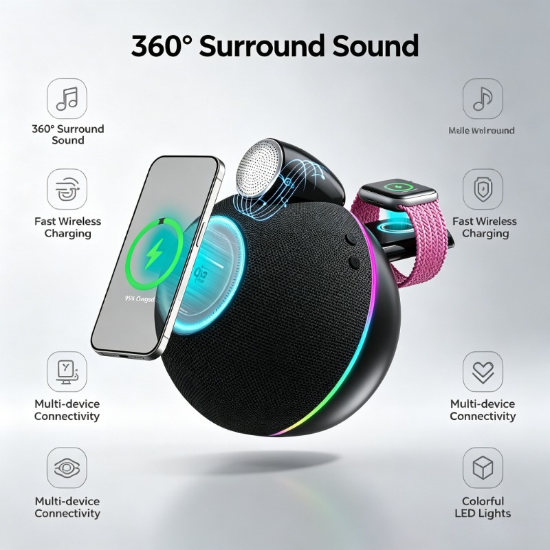 360° Stereo Sound Portable Wir - огляд і ціна Smart Home Outdoor